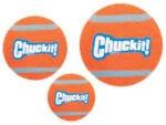 Balle de tennis pour chien S, ø 5 cm, 2 pièces, flottante – Chuckit! Tennis Ball – Image 4