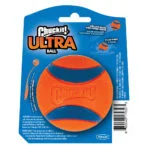 Balle pour chien en caoutchouc L, ø 7 cm, flottante – Chuckit! Ultra Ball – Image 2