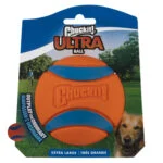 Balle en caoutchouc pour chien XL, ø 9 cm – Chuckit! Ultra Ball