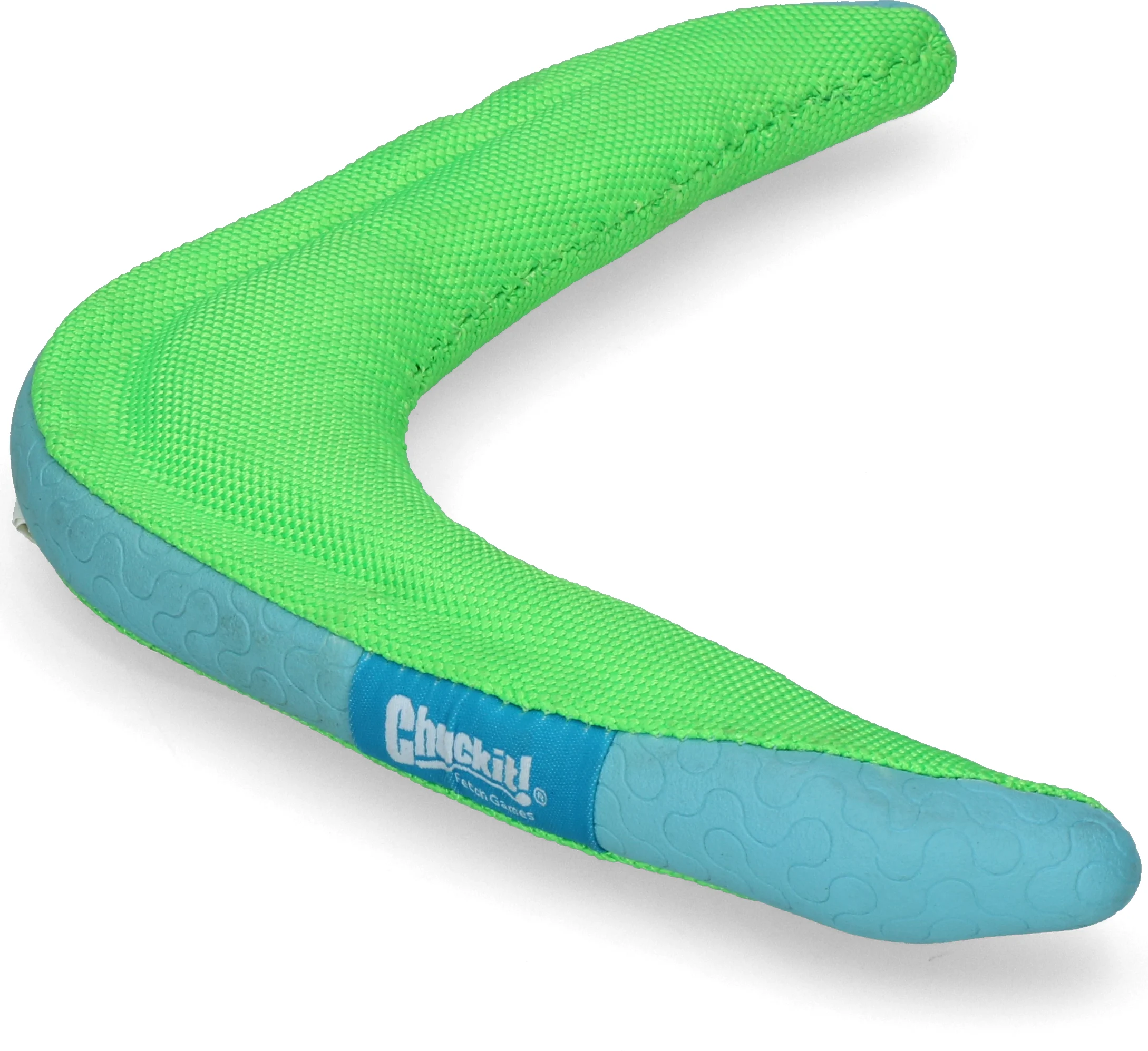 Boomerang pour chien M, flottant, coloris assortis vert ou orange – Chuckit! Amphibious Boomerang – Image 4