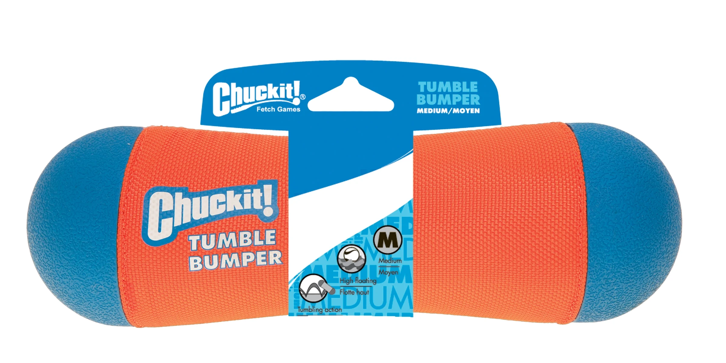 Bumper d’apport M flottant, ø 6 x 21 cm – Chuckit! Tumble Bumper – Image 1