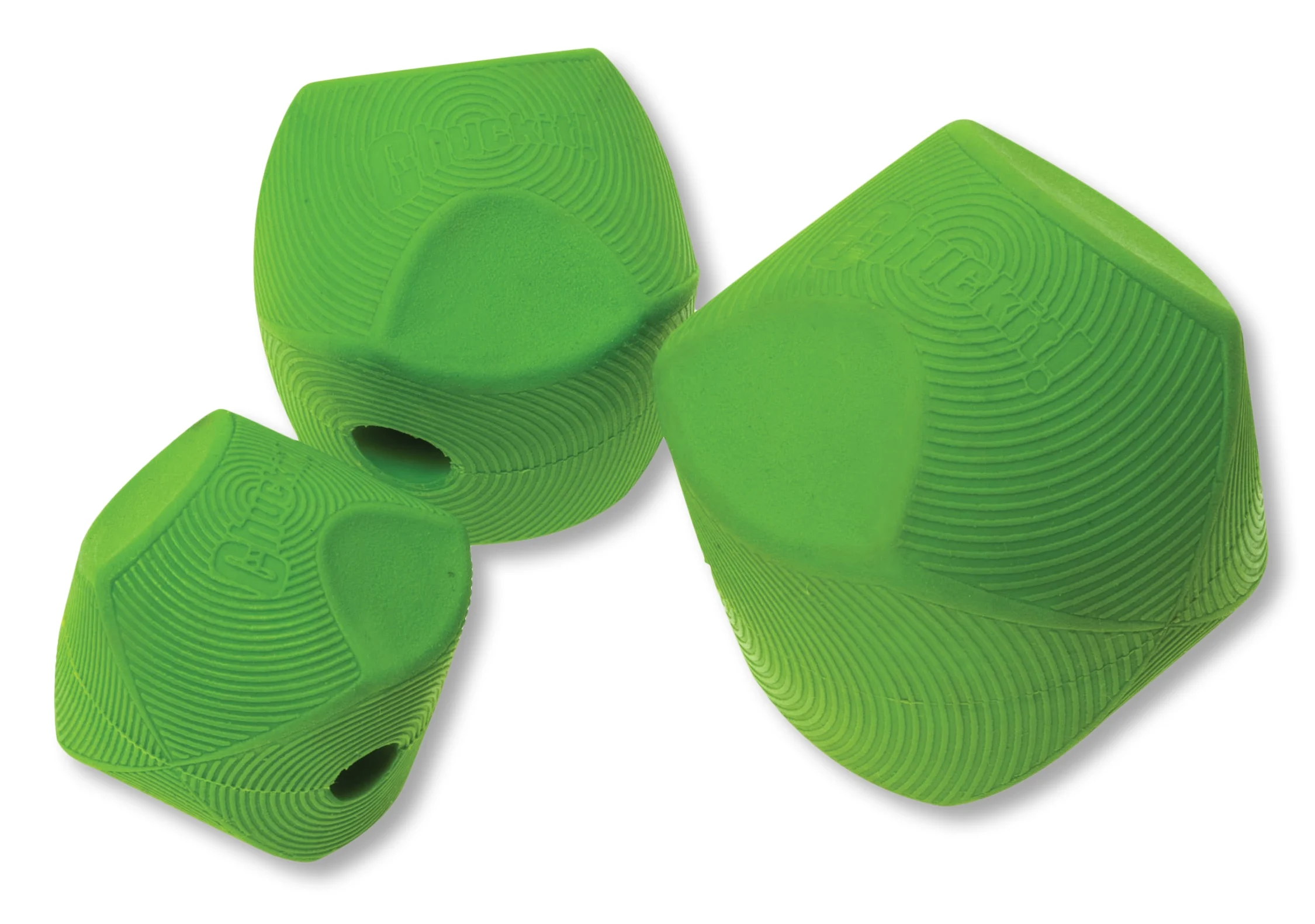Balle pour chien en caoutchouc à forme anguleuse, L 7 cm – Chuckit! Erratic Ball – Image 2