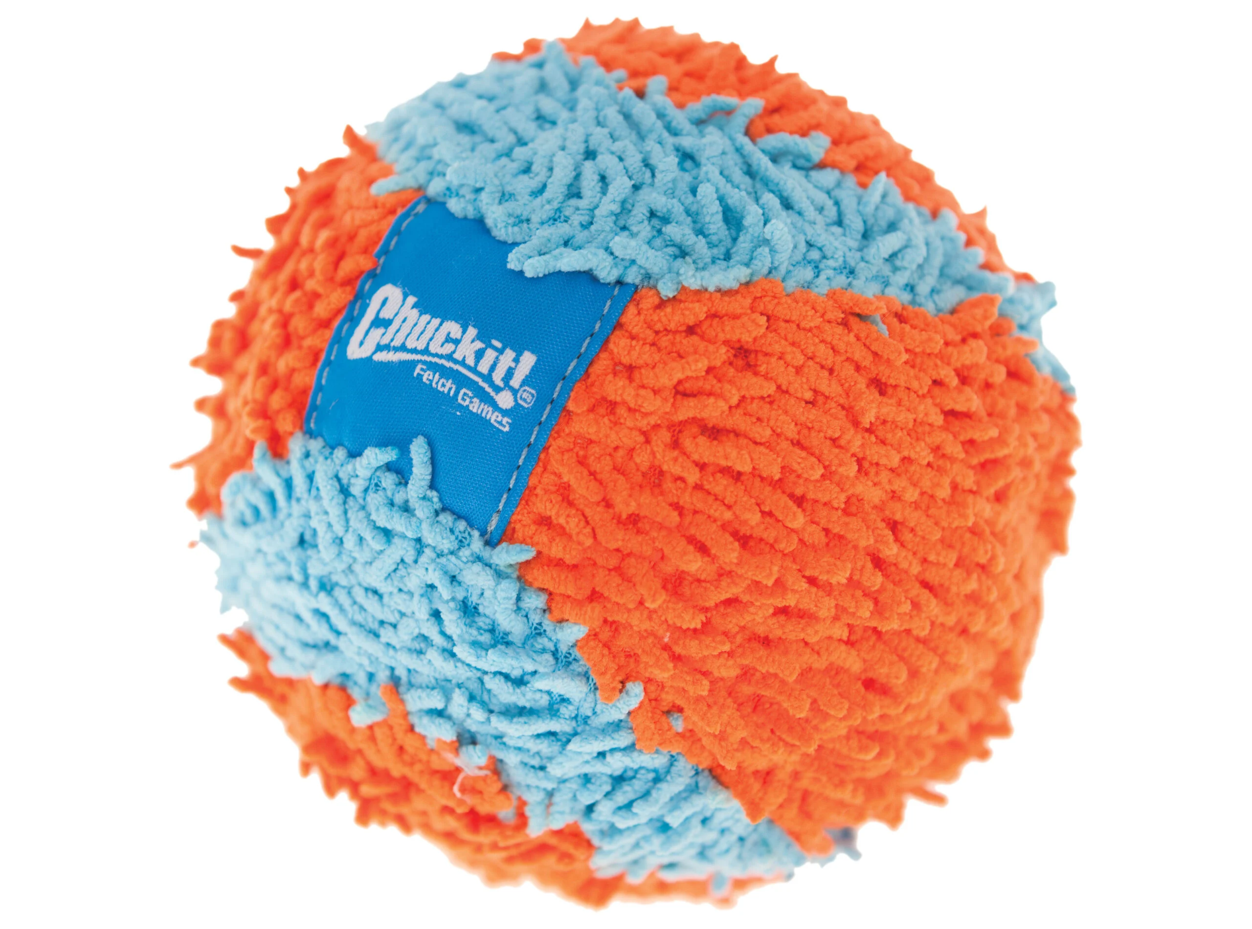 Balle pour chien avec revêtement extérieur en chenille, pour l’intérieur, Ø 12 cm – Chuckit! Indoor Ball – Image 2