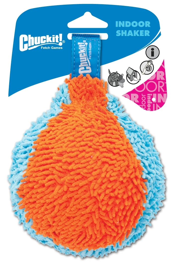 Jouet d’intérieur pour chien avec boucle, 11,5 x 13 x 20 cm – Chuckit! Indoor Shaker – Image 1