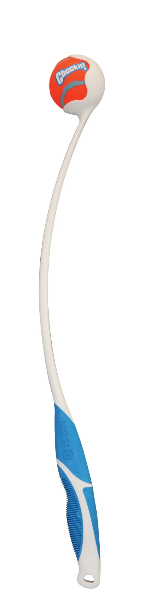 Lanceur de balle pour chien avec poignée en caoutchouc et balle de tennis, 63 cm – Chuckit! Pro Launcher M – Image 2