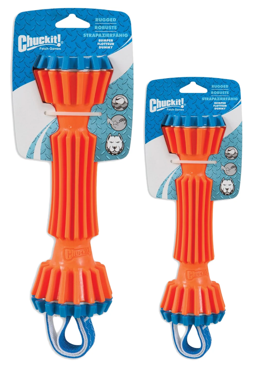 Bumper d’apport en caoutchouc flottant, 20 cm – Chuckit! Rugged Bumper S – Image 2