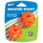 Balle de rapport pour chien S, flottante, 5 cm, lot de 2 – Chuckit! Air Fetch Ball