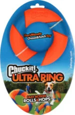 Anneau à rapporter aux rebonds imprévisibles, 12,5 cm – Chuckit! UltraRing