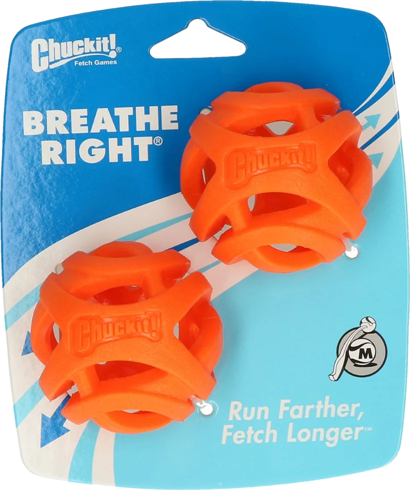 Balle pour chien à rapporter, flottante, Ø 6 cm, 2 pièces – Chuckit! Air Fetch Ball – Image 1