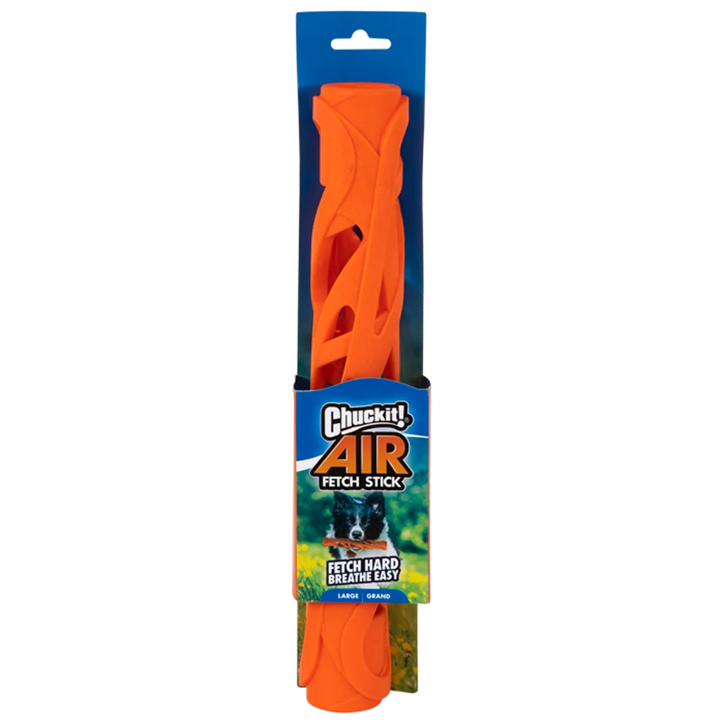 Bâton de rapport en caoutchouc souple, flottant, 31 cm – Chuckit! Air Fetch Stick – Image 1