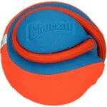 Balle pour chien avec corde et poignée, flottante, ø 13 cm – Chuckit! Rope Fetch – Image 2