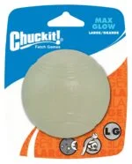 Balle en caoutchouc lumineuse pour chien, Ø 7 cm – Chuckit! Max Glow L