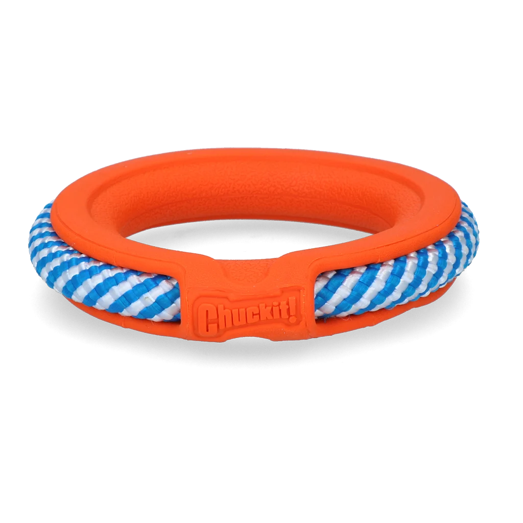 Jouet à rapporter avec corde, Ø 13 cm – Chuckit! FetchTug – Image 3
