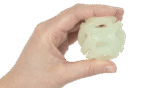 Balle lumineuse pour chien S, flottante, 4,5 cm, 2 pièces – Chuckit! Air Glow Fetch Ball – Image 2