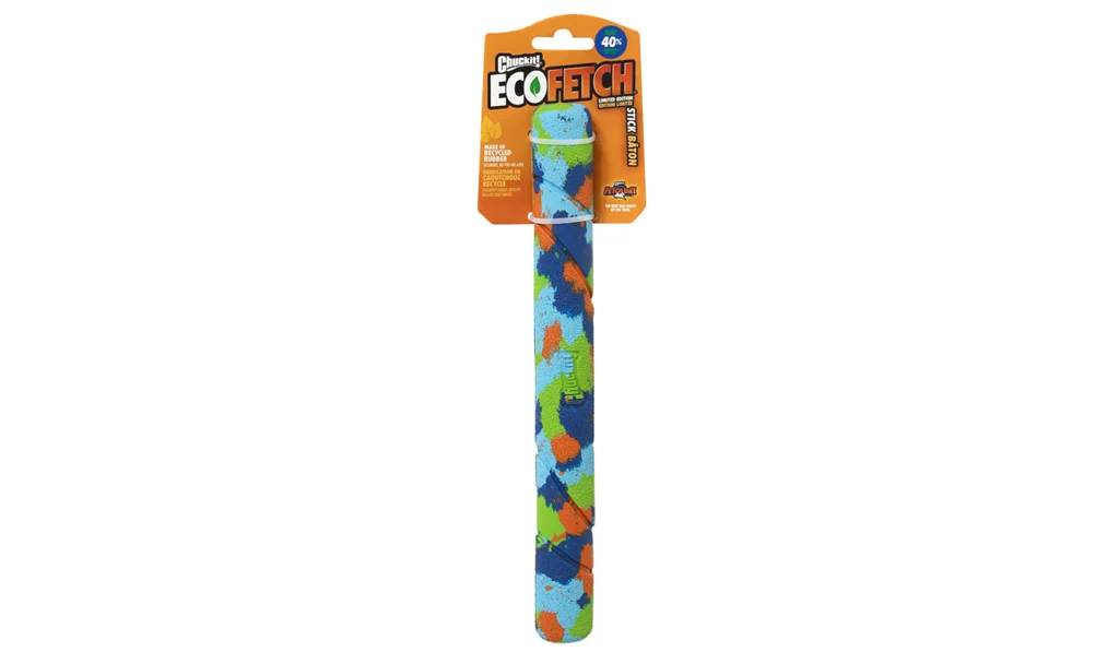 Bâton à rapporter en caoutchouc recyclé à 40 %, 28 cm – Chuckit! Eco Fetch Stick – Image 1