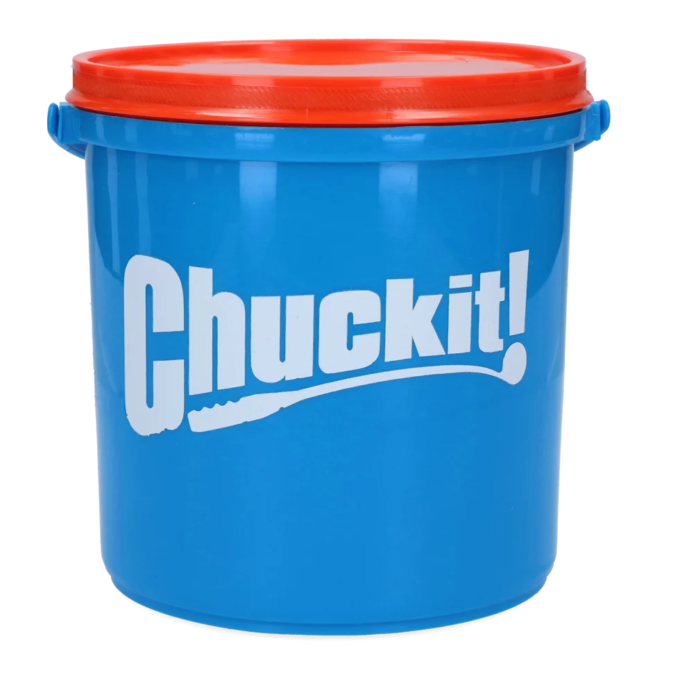 Set de balles pour chien avec seau et trous de drainage, 8 balles M – Chuckit! Bucket – Image 3