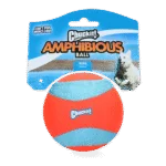 Grande balle flottante pour chien, orange, 11,5 cm – Chuckit! Amphibious Mega Ball