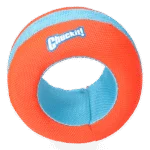 Jouet à rapporter flottant, orange, 11 cm – Chuckit! Amphibious Roller – Image 2