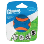 Balle pour chien en caoutchouc avec couineur S, ø 5 cm, 1 pièce – Chuckit! Ultra Squeaker Ball