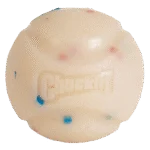 Balle pour chien parfum vanille, M 6 cm – Chuckit! Birthday Fetch Ball – Image 3