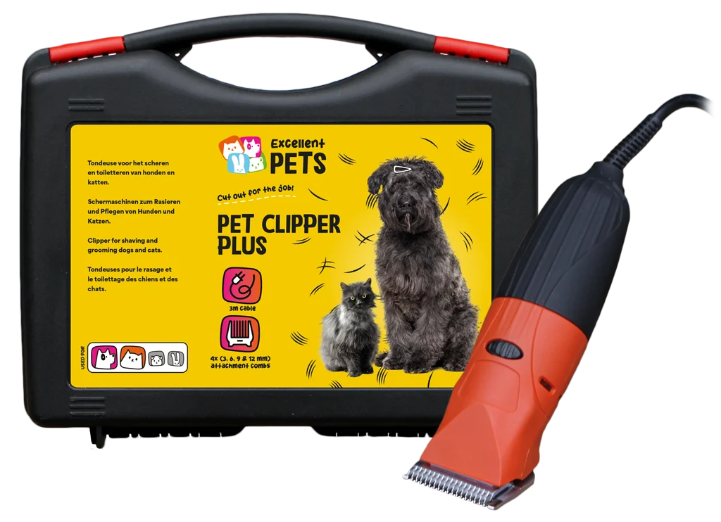 Tondeuse pour chien 35 W avec 4 sabots – Excellent Pet Clipper Plus – Image 1