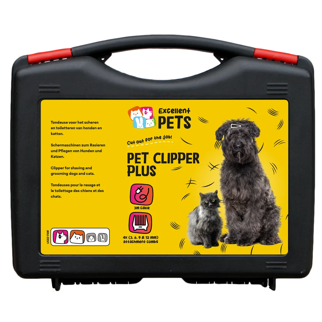 Tondeuse pour chien 35 W avec 4 sabots – Excellent Pet Clipper Plus – Image 3
