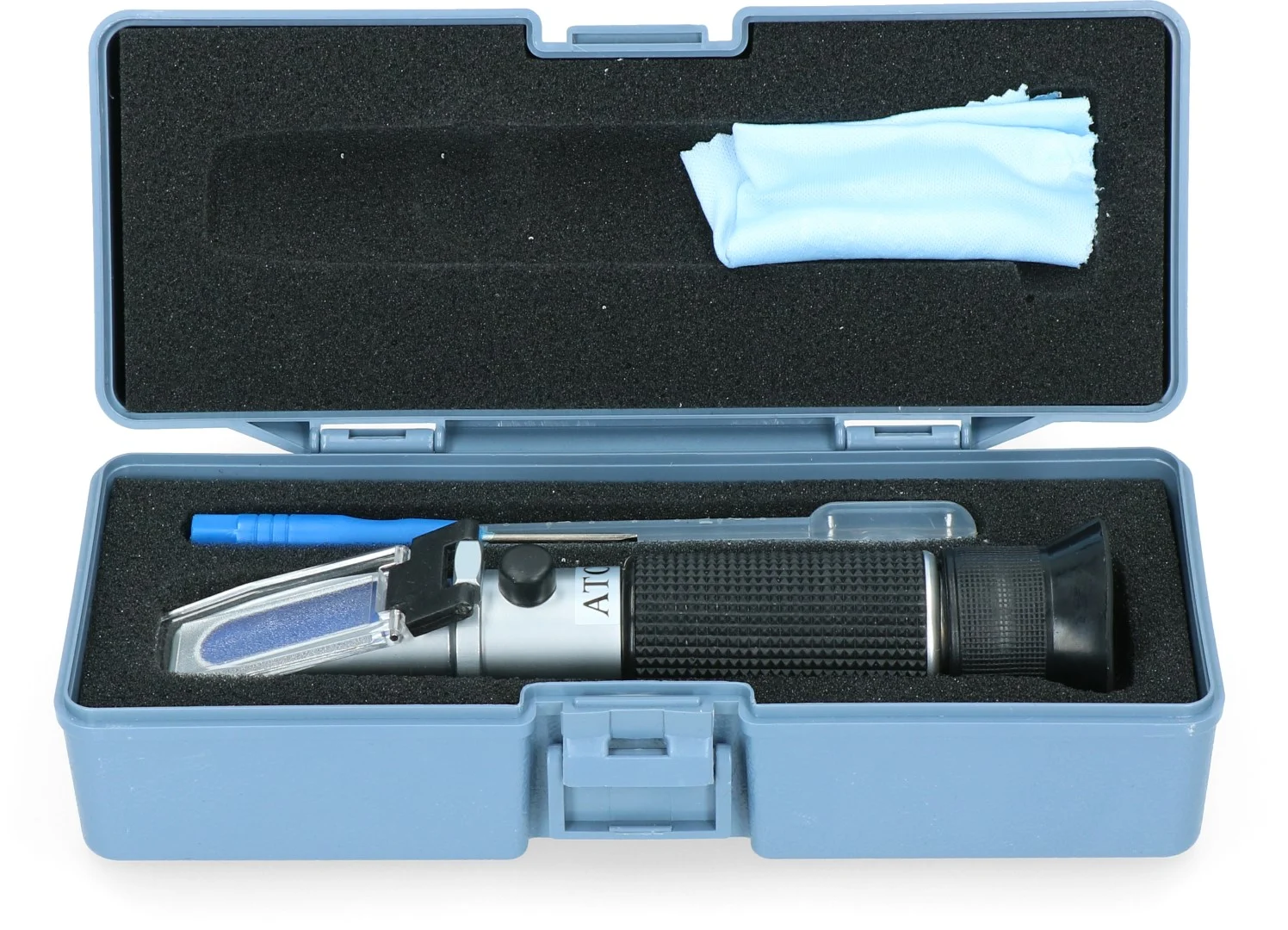 Réfractomètre à colostrum pour le contrôle de la qualité, avec étui – Hofman Animal Care Refracto – Image 1