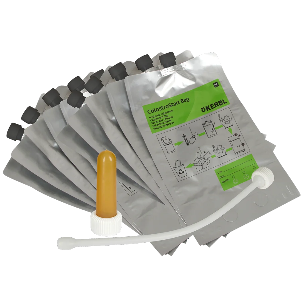 Kit de conservation du colostrum avec sacs en aluminium de 4 l – Kerbl ColostroStartSET 10 – Image 1
