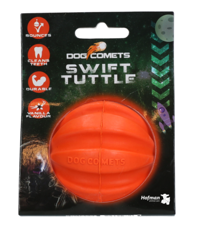 Jouet pour chien orange – Dog Comets Swift Tuttle