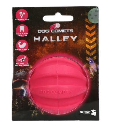 Balle pour chien rose – Dog Comets Halley