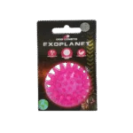 Balle pour chien à picots avec couineur, S 5 cm, rose – Dog Comets Exoplanet