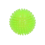 Balle pour chien à picots avec couineur, M 8 cm, verte – Dog Comets Exoplanet – Image 2