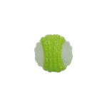 Balle pour chien avec partie lumineuse et couineur S, 5 cm, verte – Dog Comets Glow In The Dark Moon Bal – Image 3