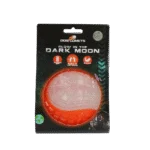 Balle pour chien lumineuse avec couineur, L 10 cm, orange – Dog Comets Glow In The Dark Moon Bal