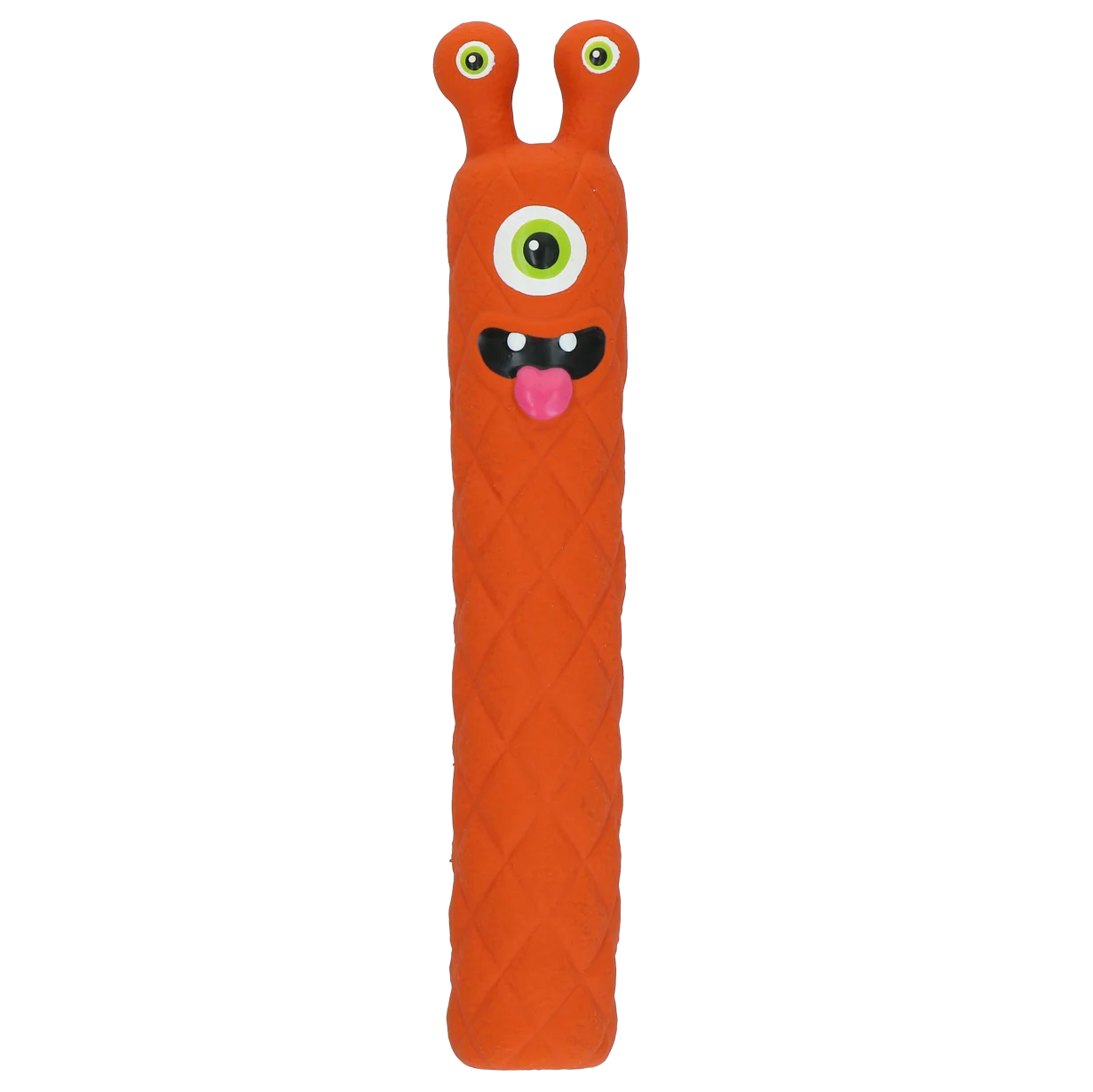 Jouet pour chien en latex avec couineur, orange M – Dog Comets Latex Invaders – Image 2