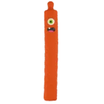 Jouet pour chien en latex avec pouic, orange L – Dog Comets Latex Invaders – Image 2