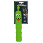 Jouet pour chien en latex avec couineur, vert M – Dog Comets Latex Invaders