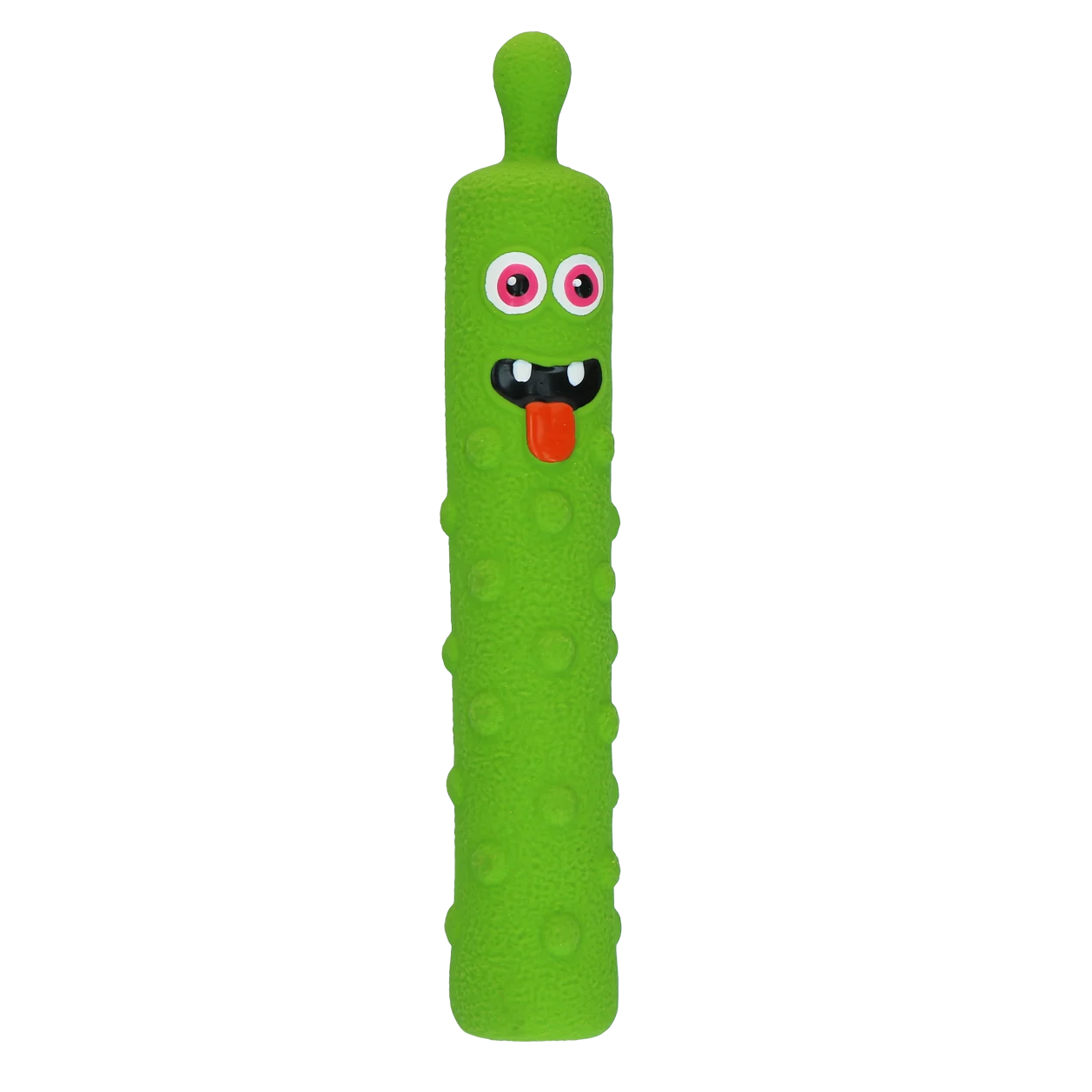 Jouet pour chien en latex avec couineur, vert M – Dog Comets Latex Invaders – Image 2