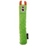 Bâton à lancer en peluche pour chien avec couineur, vert L, 32 cm – Dog Comets Invaders – Image 2