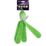Jouet pour chien avec couineur et tentacules bruissantes, M 28 cm, vert – Dog Comets Alien Octo