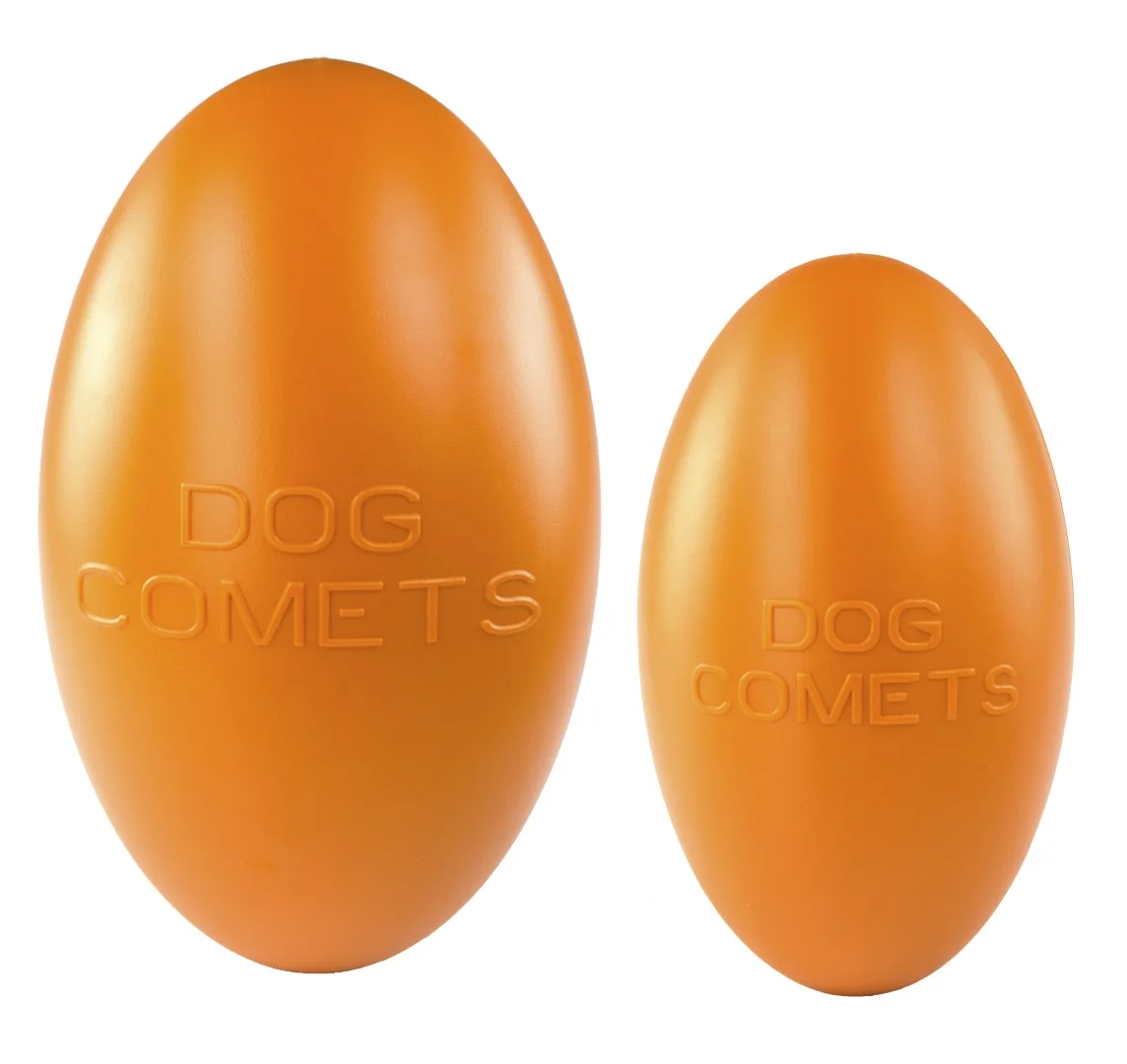 Jouet à rapporter pour chien, flottant, 20 cm, orange – Dog Comets Pan-Stars – Image 4