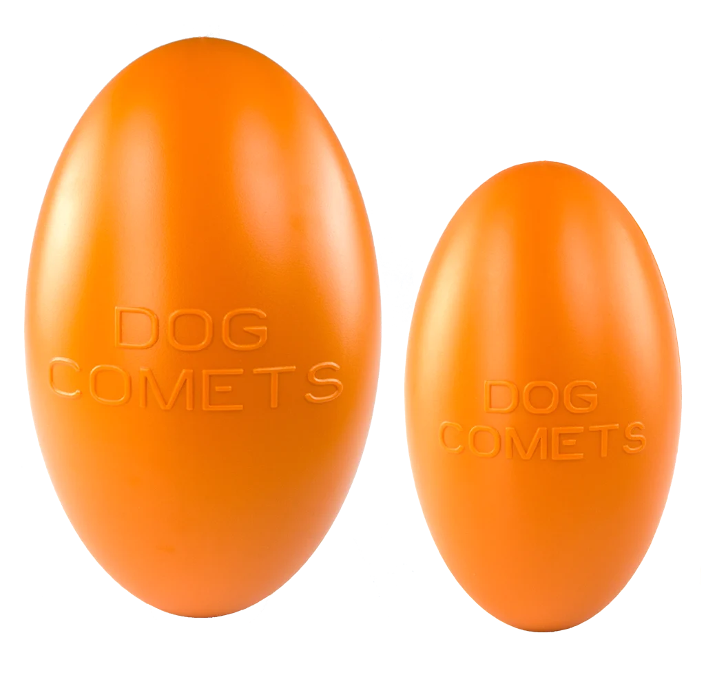 Jouet à rapporter pour chien, flottant, 20 cm, orange – Dog Comets Pan-Stars – Image 3