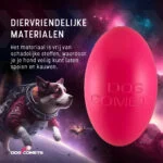 Jouet de lancer pour chien, flottant, 20 cm, rose – Dog Comets Pan-Stars – Image 4