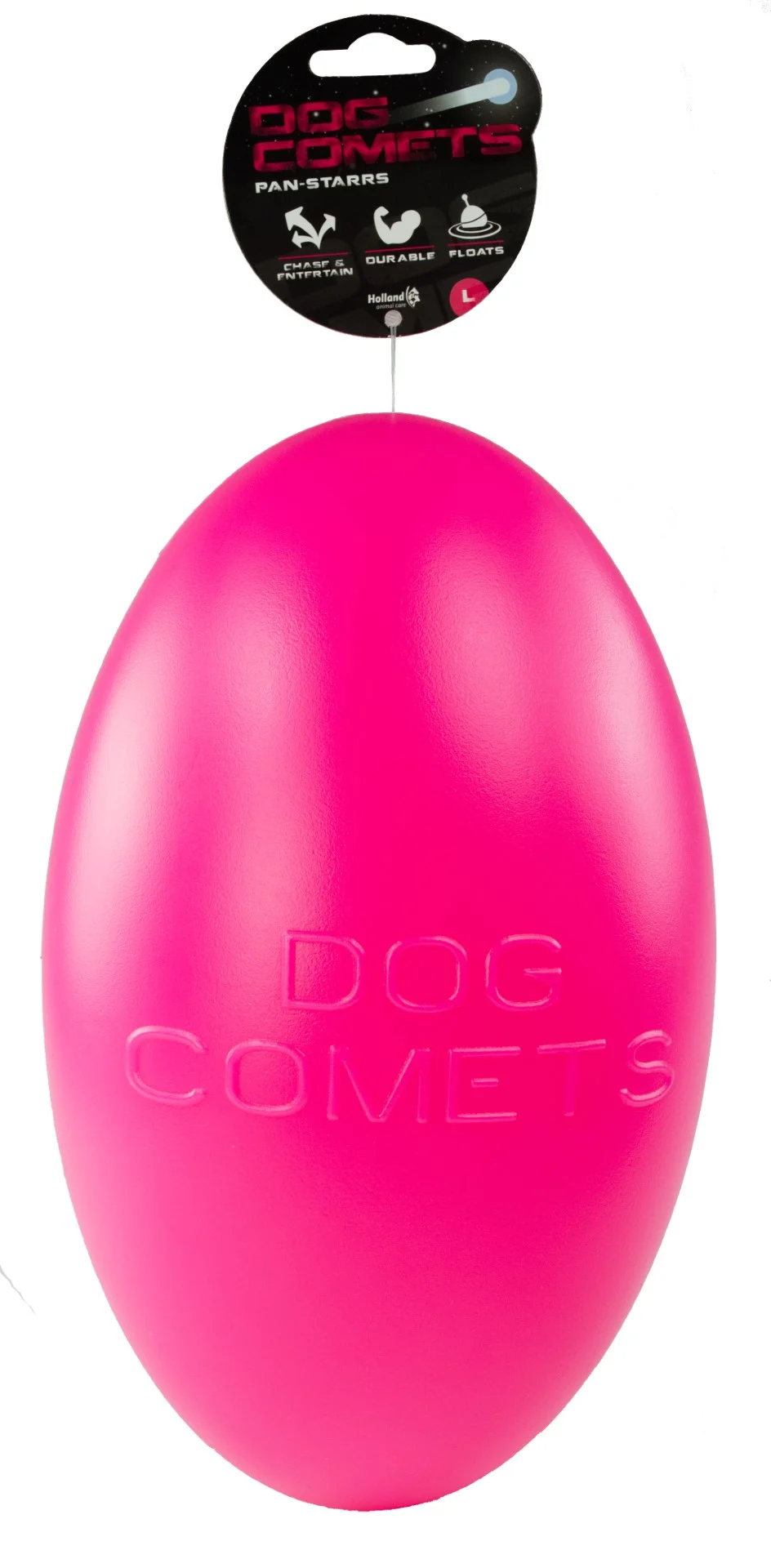 COME023.jpg Jouet de lancer pour chien, flottant, 30 cm, rose – Dog Comets Pan-Stars – Image 1