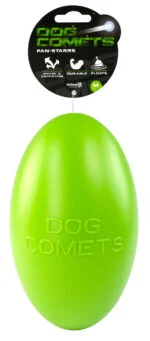 Jouet à rapporter pour chien, flottant, 20 cm, vert – Dog Comets Pan-Stars