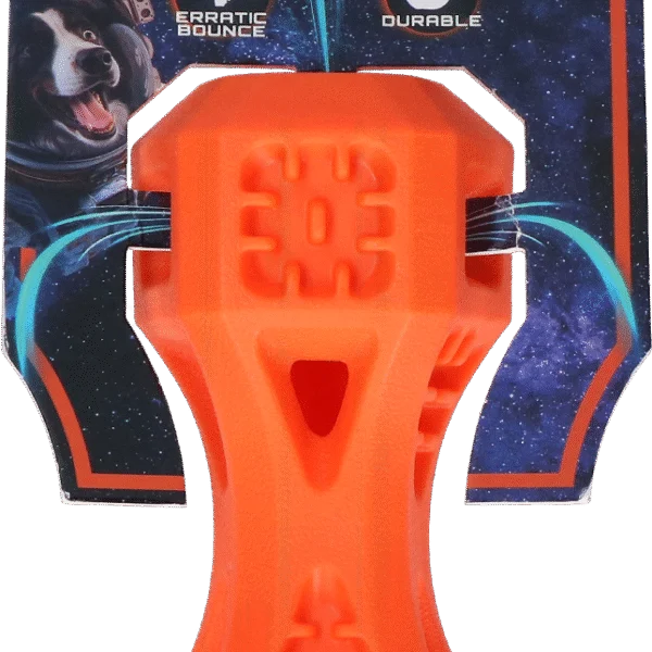 Os à rapporter avec ouvertures, orange S – Dog Comets Airflow Bone