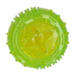 Jouet de récompense en caoutchouc TPR, vert, ø 7 cm – Dog Comets Ceres - Treat Locker – Image 3
