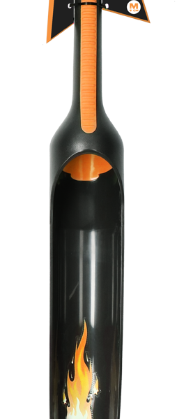 Lanceur de balle pour chien pour balles jusqu’à 6 cm, orange, 58 cm – Dog Comets Star Launcher