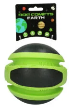 Balle rebondissante pour chien, verte, Ø 14 cm – Dog Comets Planets – Image 2