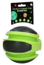Balle rebondissante pour chien, verte, Ø 14 cm – Dog Comets Planets
